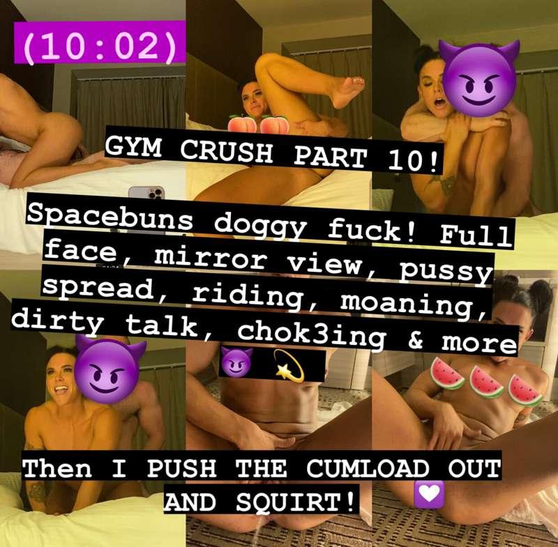 ***GYM CRUSH PART 10*** 

Spacebuns doggy fuck! Full face, m..