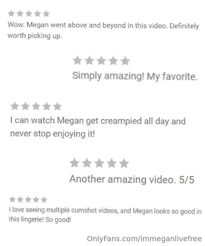 Some of your reviews after watching the exclusive videos ava..