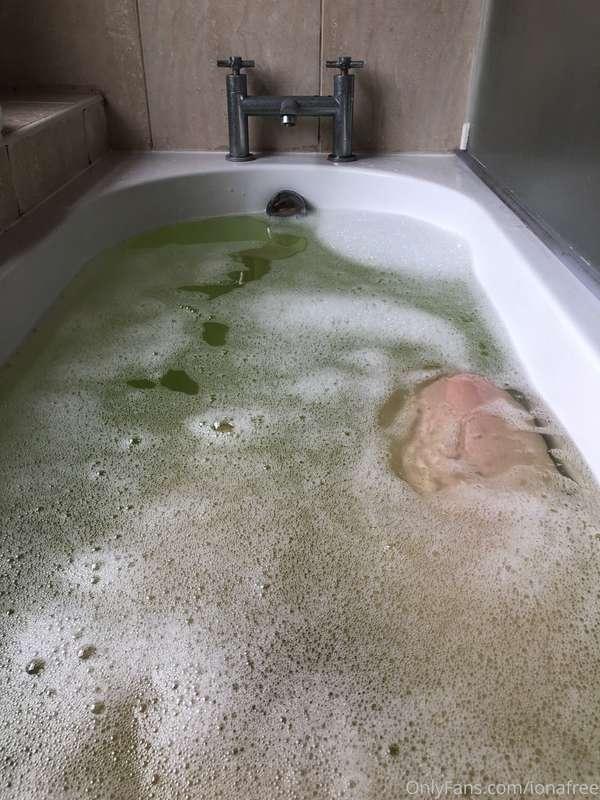 Enjoying a warm bath after a long day ✨ (head to my Premium ..