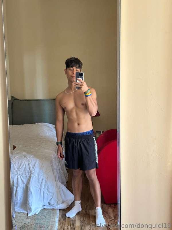 Feeling lean, no workout today