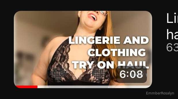 The full 11 item try-on video from Youtube is here! This sho..