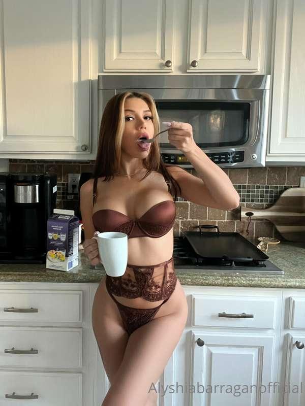 Some milk is missing🥛🤭