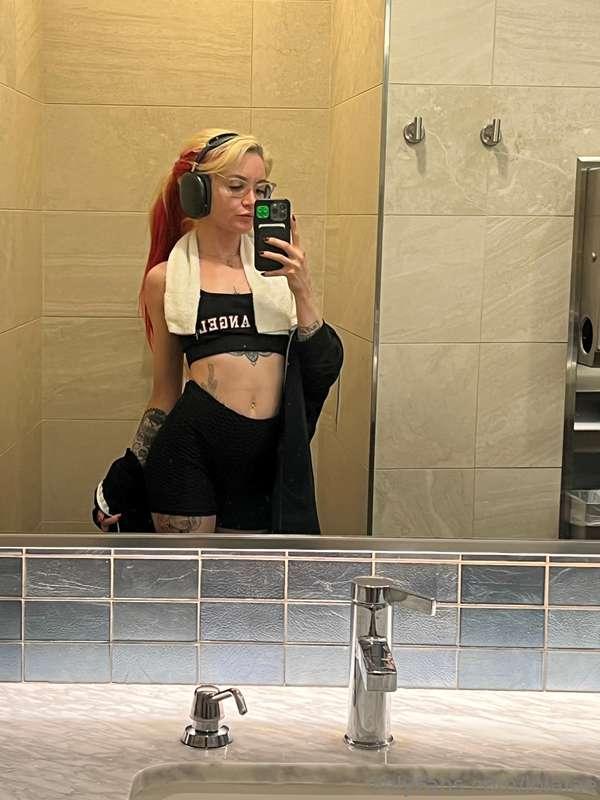 I had fun at the gym… wanna see what happens after?