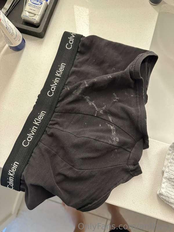 I accidentally came on my underwear last night. Would anyone..