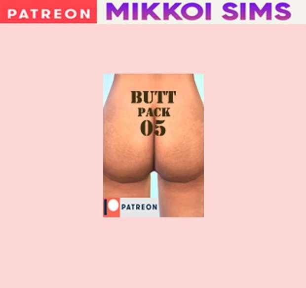 MIKKOI - BUTT - PACK5 - PATREON