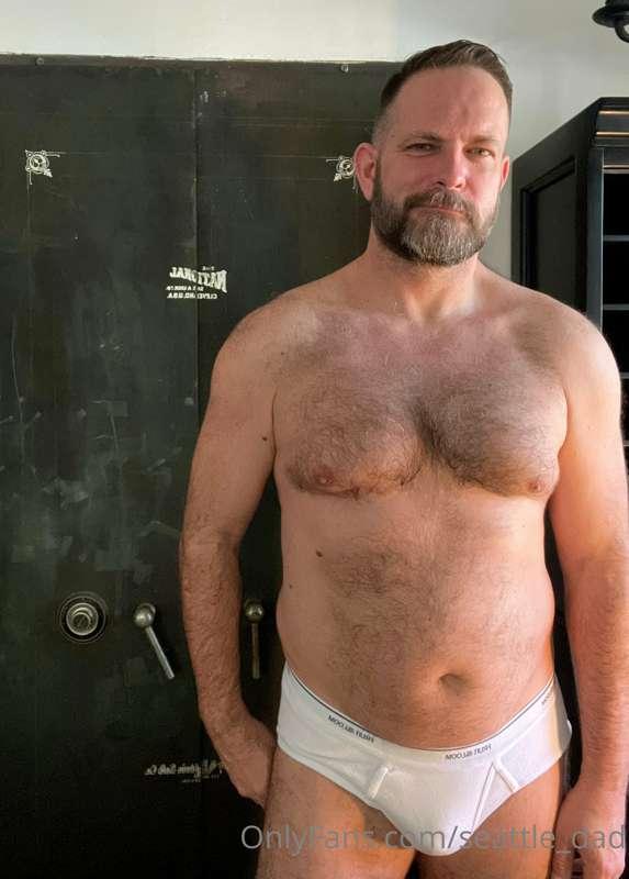 Good morning, Son.  
How bout we spend the day in our underw..
