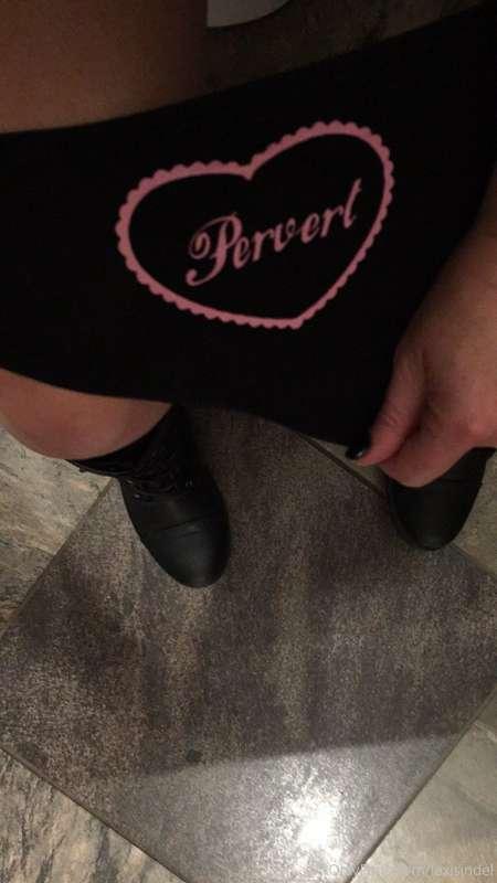Pervert panties