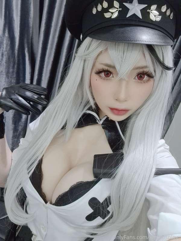 What can i say i love me some white haired red eyed big tidd..