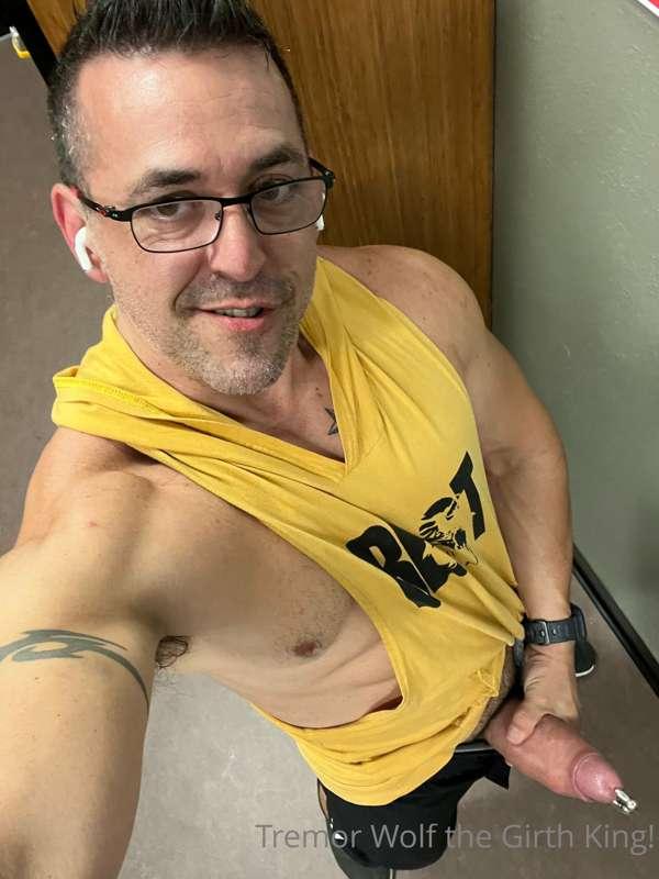 Boned up as hell. Come suck my wide thick long man meat