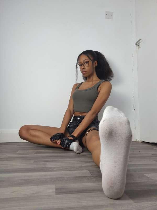 Want me to take my socks off