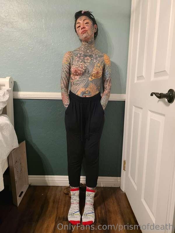 If I could do my face tattoos all over again, I would. I dou..