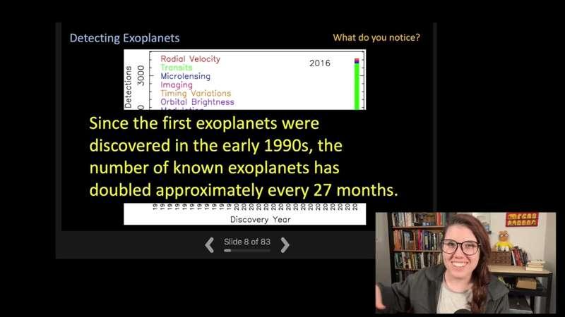 March Video --- exoplanets!