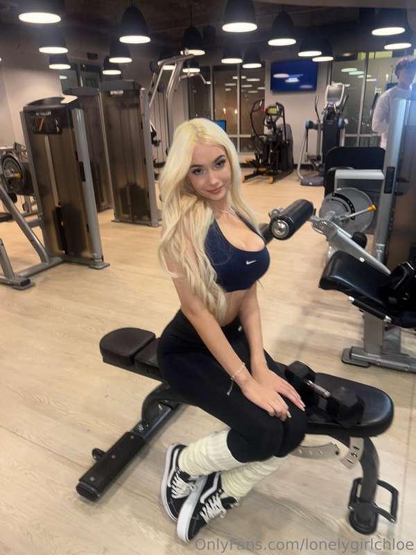 💕💕💗hehe whole gym to myself today 