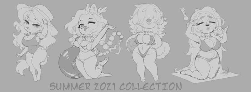 New keychain collection WIP! Summer 2021