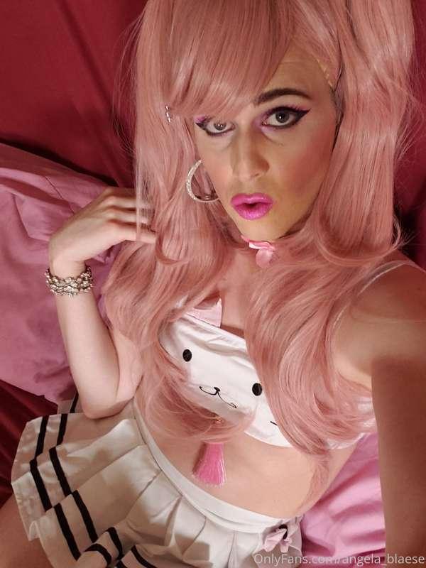 Do you like the outfit I wore for Daddy? 🙄💖 cute little kitt..
