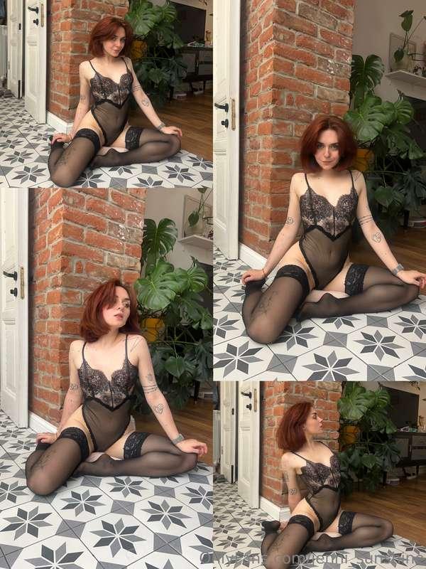 I dress to undress your mind first😈