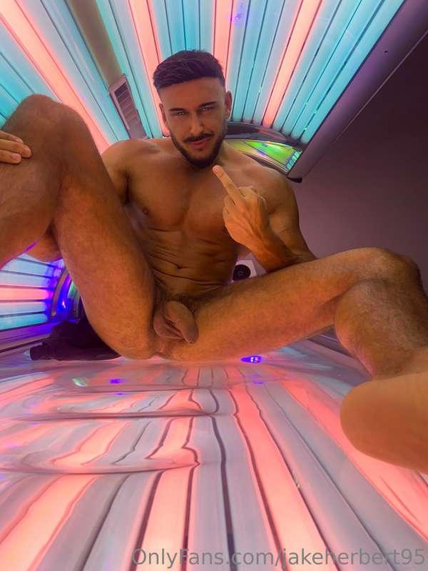 Would you taste my ass and suck my cock after a sweaty tan s..