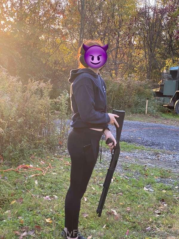 Pictures from shooting the other day!