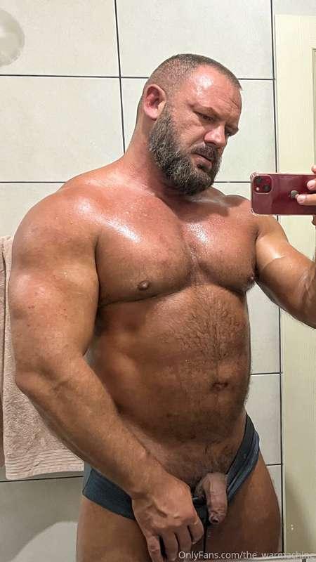 Some pics while I was trying on swimwear
