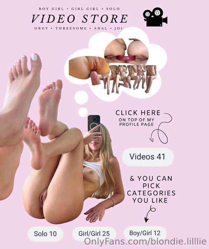 *Video Store* 🎥 Click here for all my **SEXTAPES**
https://o..