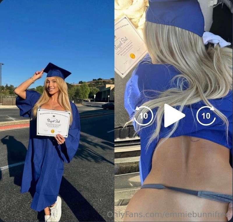 @lologonewild just graduated and officially has the tightest..