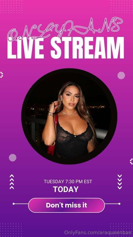 ✨Join me tonight at 7:30 PM EST for a special livestream!  D..