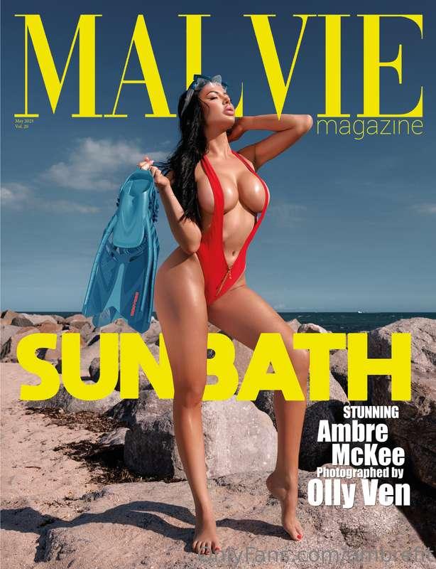New publication with Malvie Magazine 🤩🎊⁣
DM me to pre-order ..