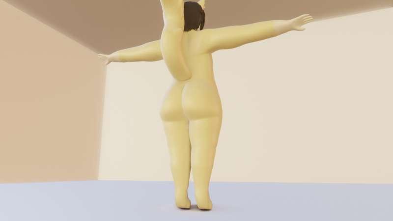 Giga thighs and butt [New Shapekey]