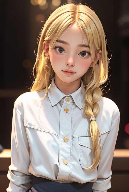 blonde girl