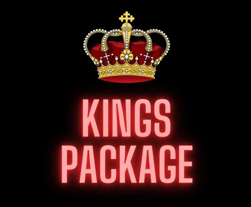 👑 **KINGS PACKAGE** 👑 
*2 BBC SEXTAPES 🍆 
*LIFETIME SNAPCHAT..
