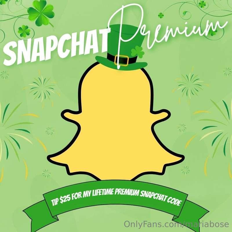 SNAPCHAT PREMIUM!! Only one pay for liveeee!!!