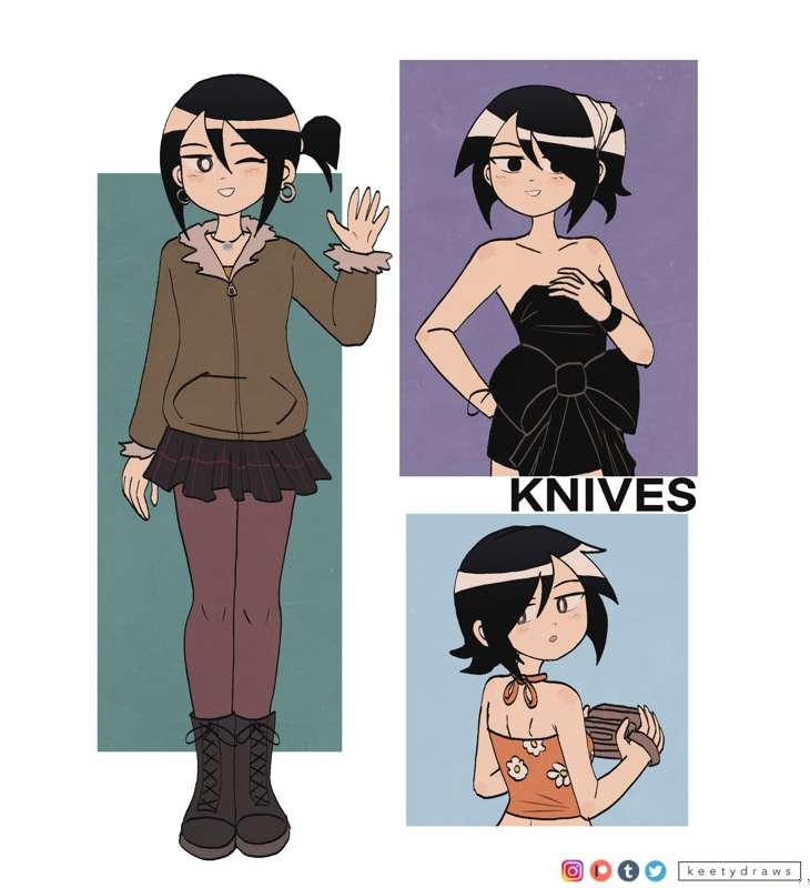 Knives Comic Outfits (Early Access)