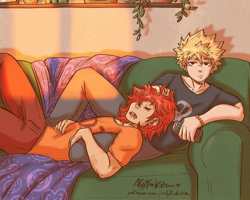 KiriBaku Month Day6_Bored