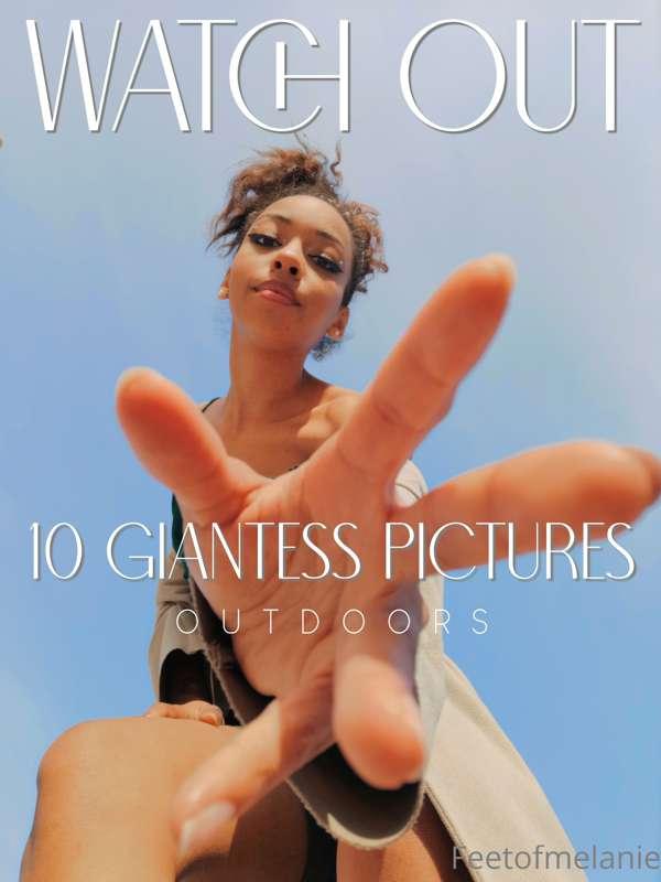 🌱 ***10 Giantess Pics Outdoors*** 🌱

Oh no! Watch out! 👁️👄👁️..