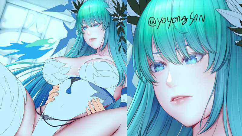 Still painting..