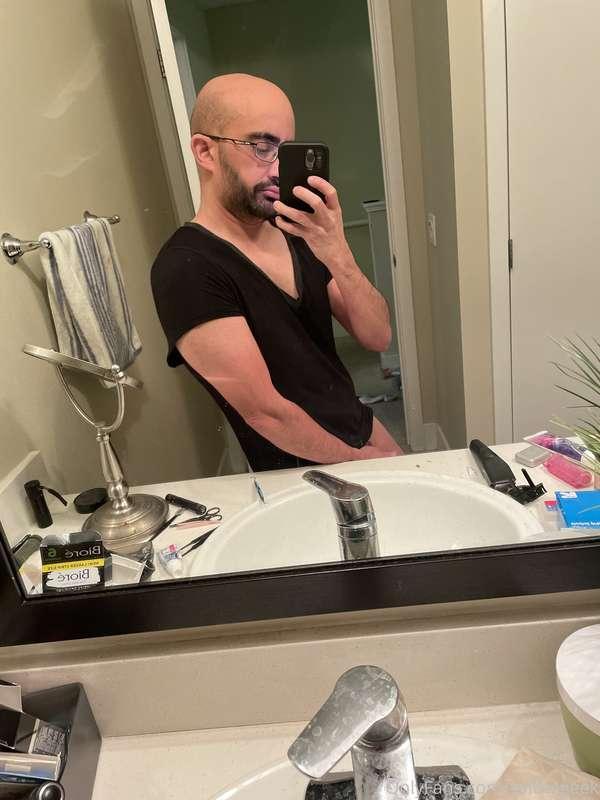 Felt really horny this morning so I might have been stroking..