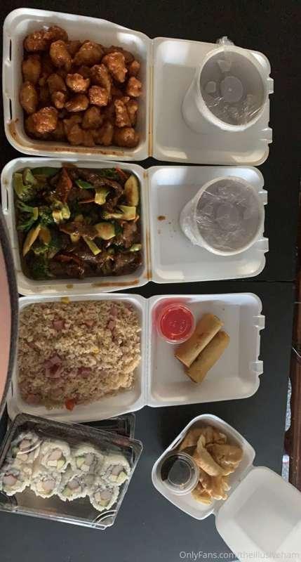 What tonights spread consisted of 🤤 as you can see- it did g..