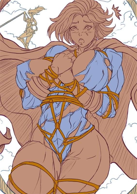 Vote 72 : Power girl [Sketch / SFW]
