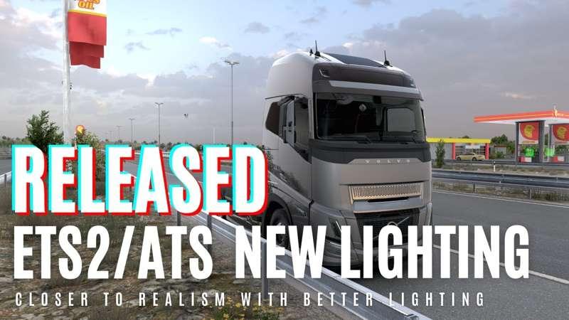 ETS 2/ATS Lighting Improvements v1 - BETA