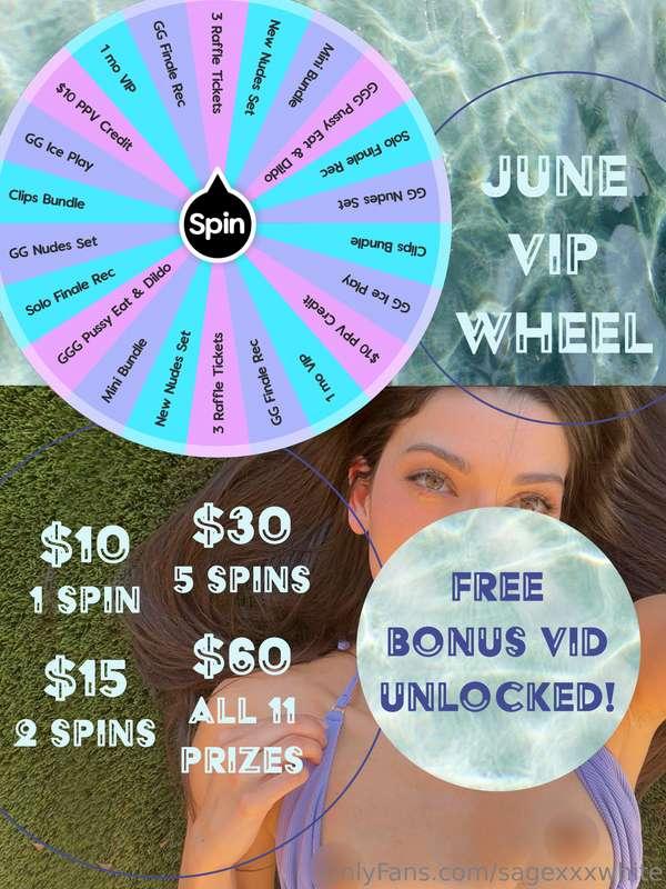 🌞 GOAL REACHED FOR ALL VIP SPINNERS TO GET FREE BONUS VID! ~..