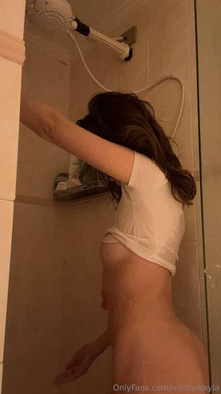 confession time… do you play with yourself in the shower as ..