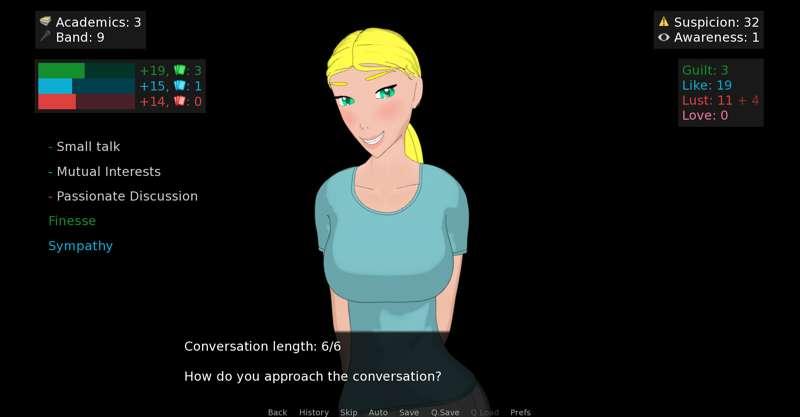 Devlog: Thoughts on the "Conversation Mini-game" for Part 2