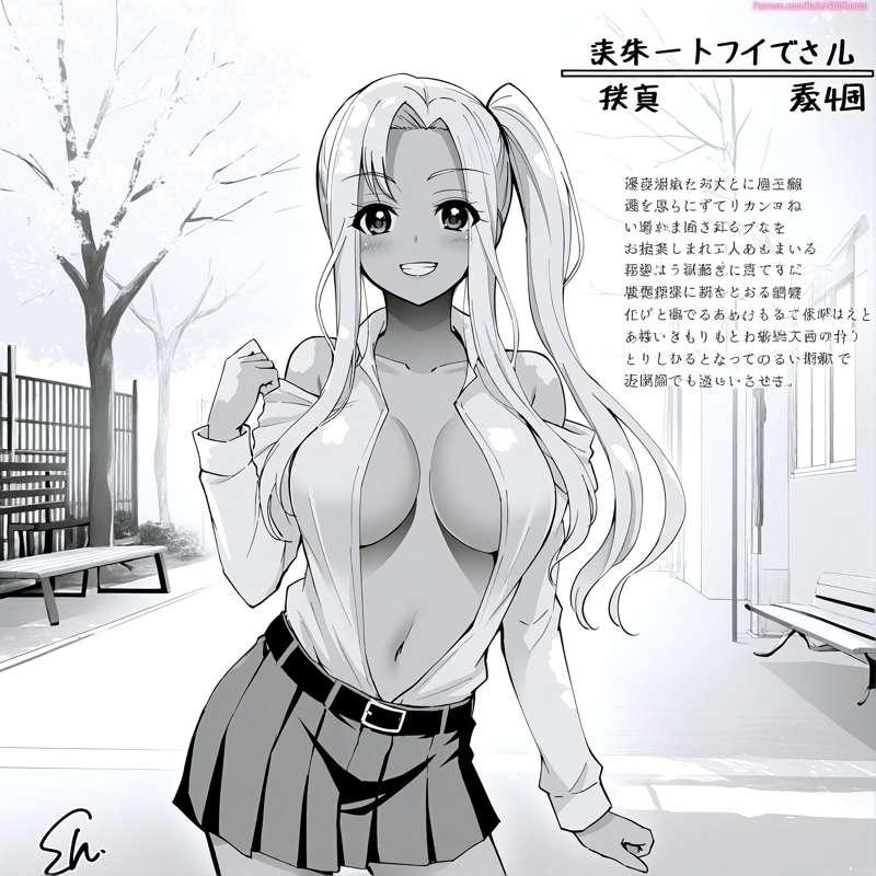 [Manga] Suzune Nekogami of Gal-sen Sexy Poses [Gen 2.5]
