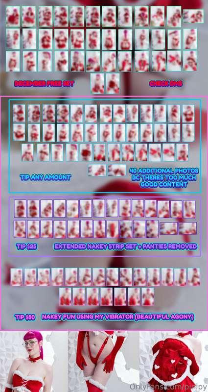 December EXCLUSIVE LIMITED FREE SET (CHECK DMS)Merry Christm..