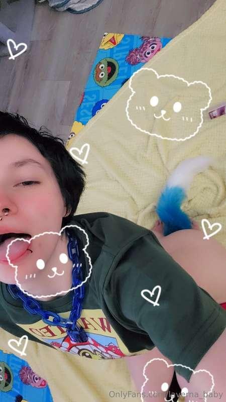 Pics of me with my tail in 🥰❤️🤭