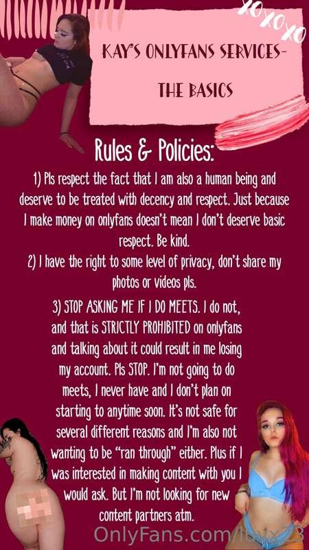 Just some policies. I didn’t think some of these needed to b..