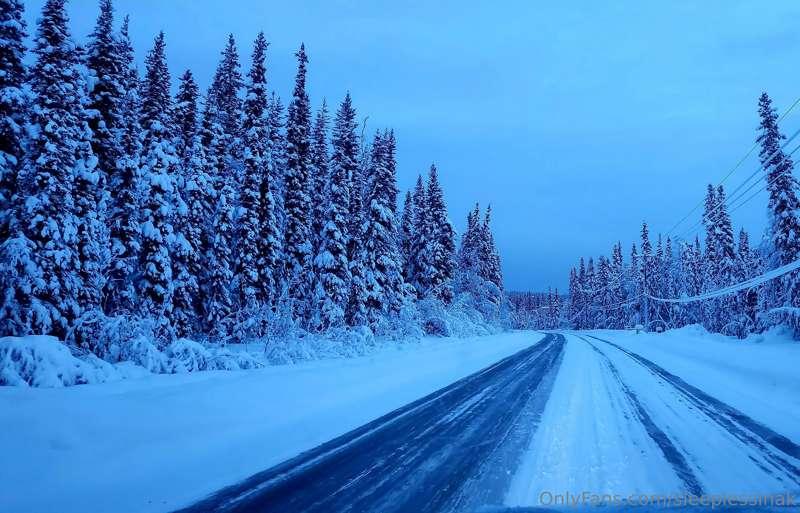 ❄️ Fresh snow on the trees. 
What a beautiful Thursday morni..