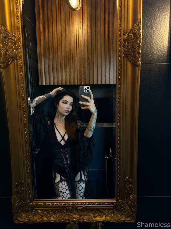 Dark desires and a reflection to prove them real.