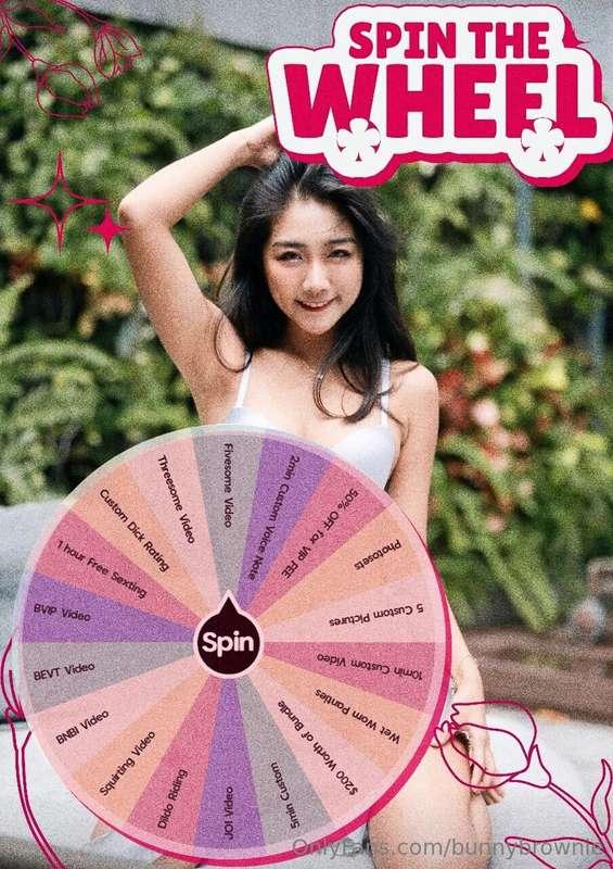 🌸🐰 BUNNY LUCKY APRIL WHEEL! 🍀✨ Let’s start April with some f..