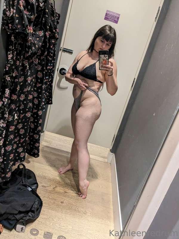 I needed to try on some dresses today, so I decided to give ..